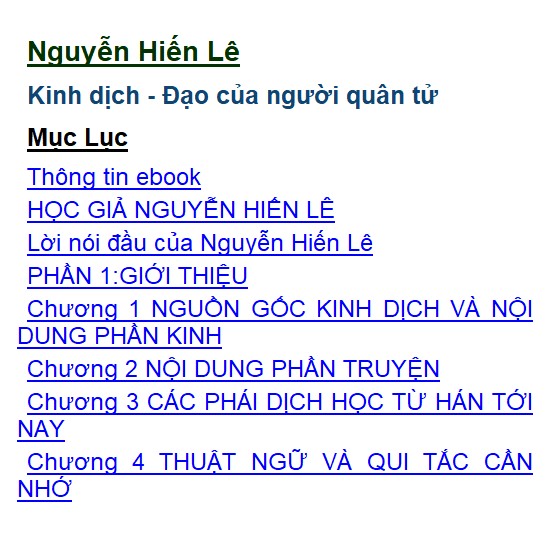 Kinh Dịch - Đạo của người quân tử - Nguyễn Hiến Lê
