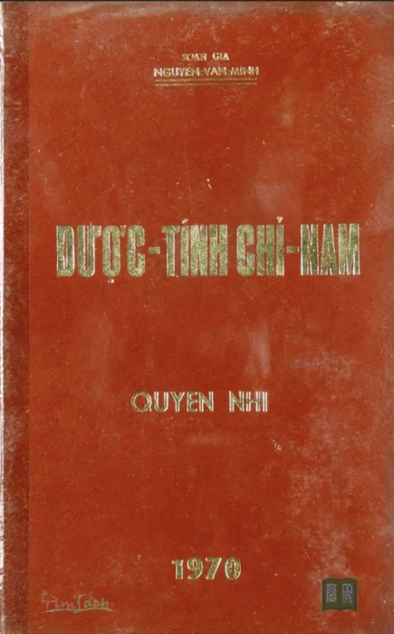 Dược Tính Chỉ Nam - Nguyễn Văn Minh - 1970 - Trọn bộ 4 quyển