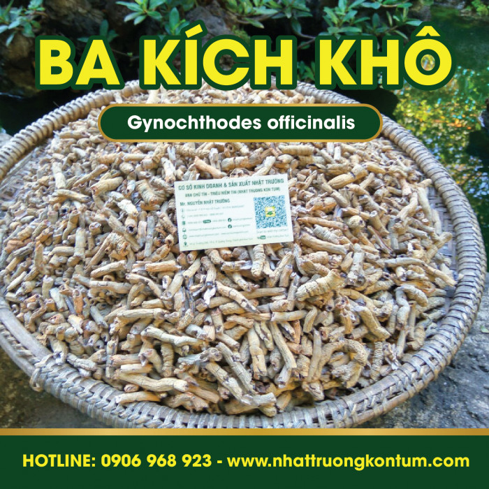 Ba Kích Khô - Gynochthodes officinalis - Túi 1kg