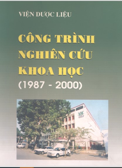 Công trình nghiên cứu khoa học - Viện Dược Liệu