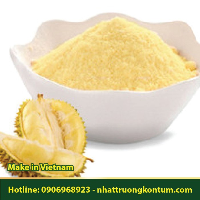 Bột Sầu Riêng nguyên chất - Durian Powder - Túi 1kg