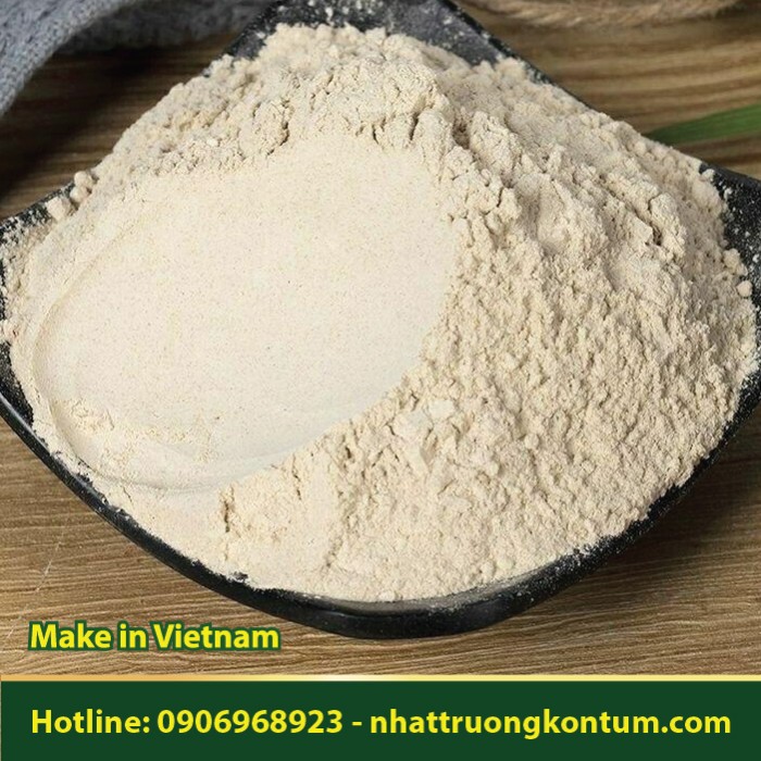 Bột Rễ Cát Sâm - Sâm Núi Dành - Sâm Tiến Vua - Millettia speciosa Root Powder Vietnam - Túi 1kg