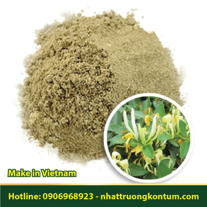 Bột Kim Ngân Hoa - Lonicera japonica Powder Vietnam - Túi 1kg