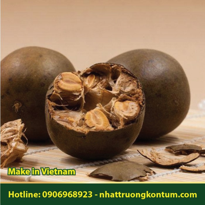 Quả La Hán Khô - Siraitia grosvenorii Dried - Momordica grosvenori Swingle - Túi 1kg