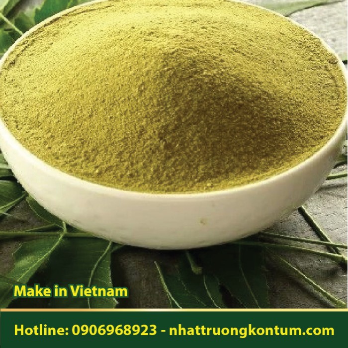 Bột Lá Xoan - Sầu Đông - Sầu Đau - Melia azedarach Leaf Powder Vietnam - Túi 1kg