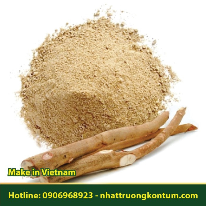 Bột Rễ Cây Mật Gấu Miền Bắc - Hoàng Liên Ô Rô - Thập Đại Công Lao - Mahonia nepalensis Root Powder Vietnam - Túi 1kg
