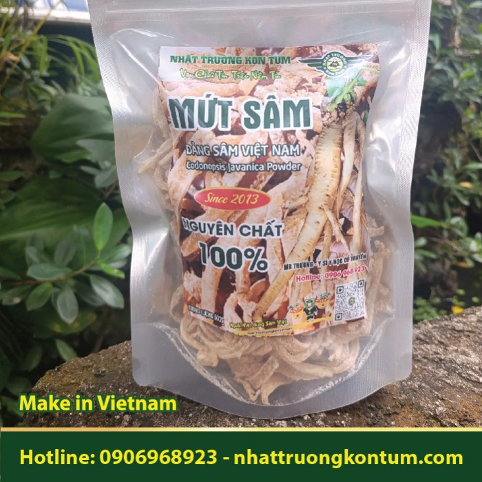 Mứt Sâm Dây - Đảng Sâm - Codonopsis Dang Shen Sugar-coated fruit Vietnam - Túi 500g