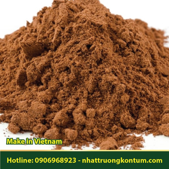 Bột Nấm Hồng Chi Rừng Việt Nam - Ganoderma lucidum Forest Powder Kon Tum Vietnam - Túi 0.5kg