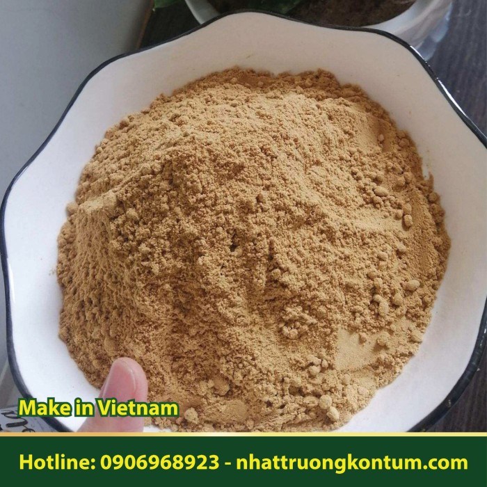 Bột Nghệ Trắng - Ngải Trắng - Curcuma longa White Powder Vietnam - Túi 1kg