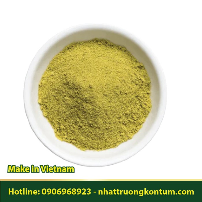 Bột Lá Ngũ Trảo Khô - Vitex negundo Powder - Túi 1kg