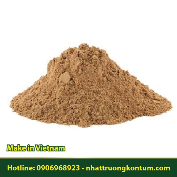Bột Ngưu Bàng Khô Việt Nam - Arctium lappa Powder Kon Tum Vietnam - Túi 1kg