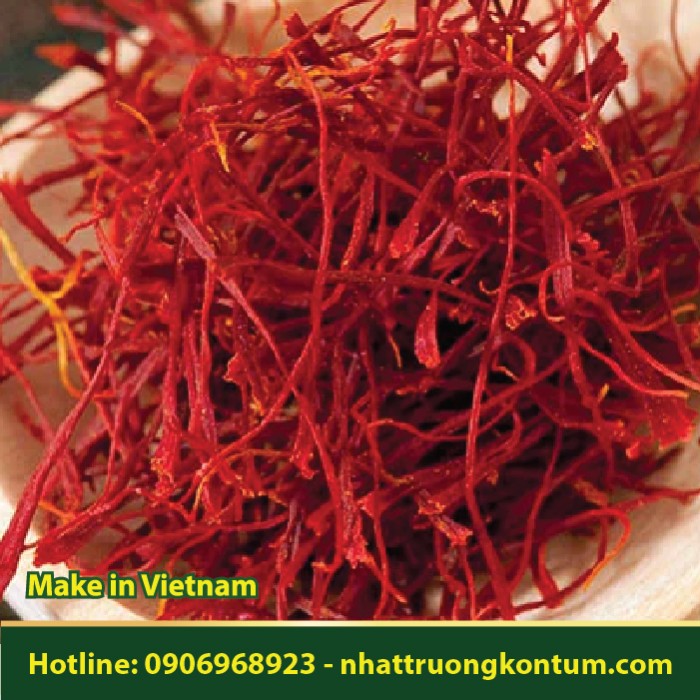 Nhụy hoa nghệ tây - Saffron - Crocus sativus - Túi 10g