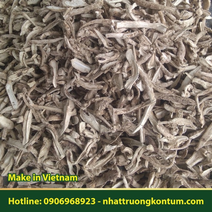 Sâm Bố Chính Nhật Trường Kon Tum (Thái Sợi Dọc) - Abelmoschus sagittifolius Vietnam dried - Túi 1kg