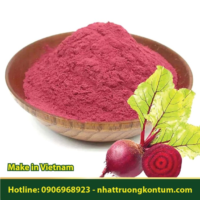 Bột Củ Dền - Beta vulgaris Powder - Túi 1kg