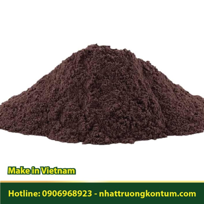 Bột Dầu Mè Tía - Jatropha gossypifolia Powder - Túi 1kg