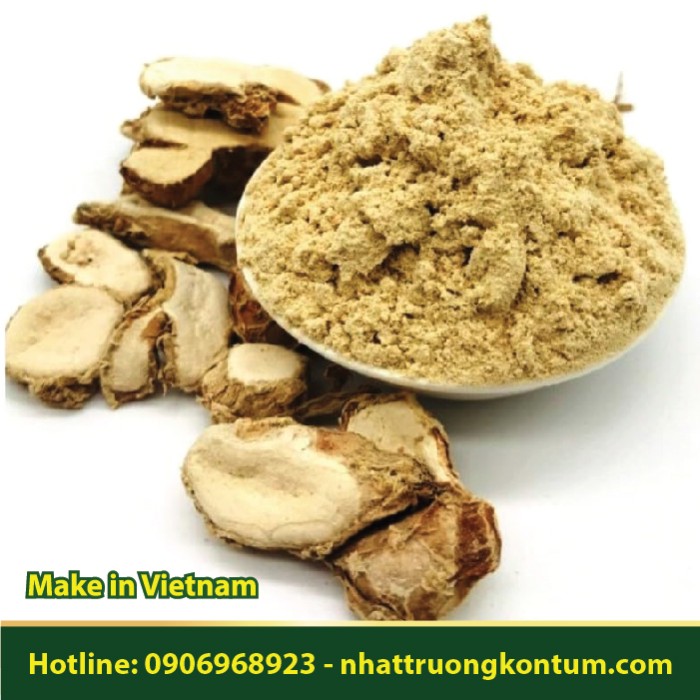 Bột Địa Liền - Kaempferia galanga Powder - Túi 1kg
