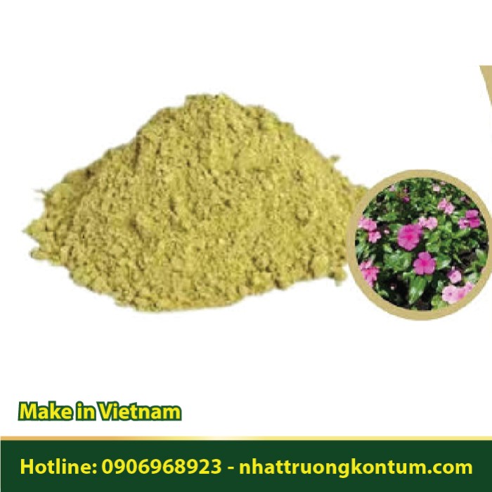 Bột Dừa Cạn - Catharanthus roseus Powder - Túi 1kg