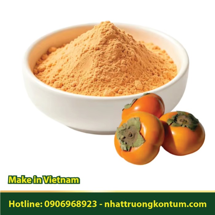 Bột Hồng Giòn - Hồng Mềm - Diospyros kaki Powder - Túi 1kg