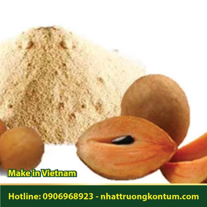 Bột Cây Hồng Xiêm - Manilkara zapota Powder - Túi 1kg