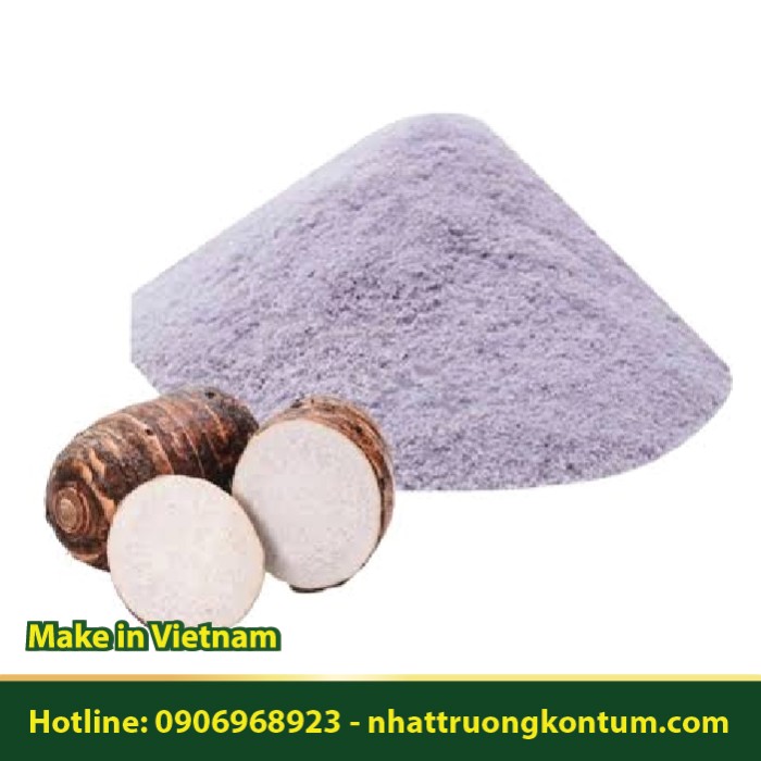 Bột Khoai Sọ - Colocasia esculenta Powder - Túi 1kg