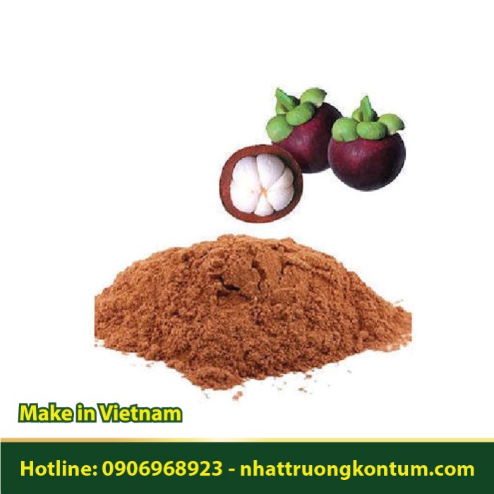 Bột Măng Cụt - Garcinia mangostana Powder - Túi 1kg