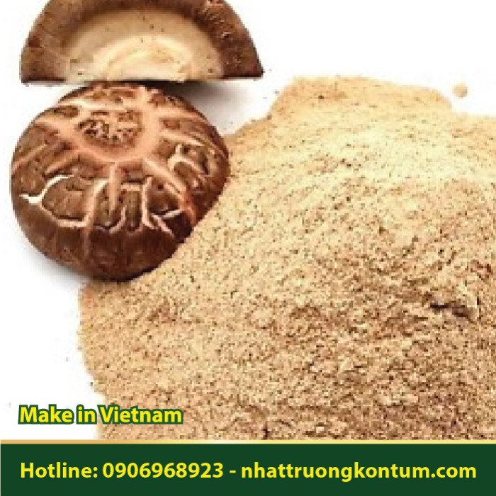Bột Nấm Hương - Lentinula edodes Powder - Túi 1kg