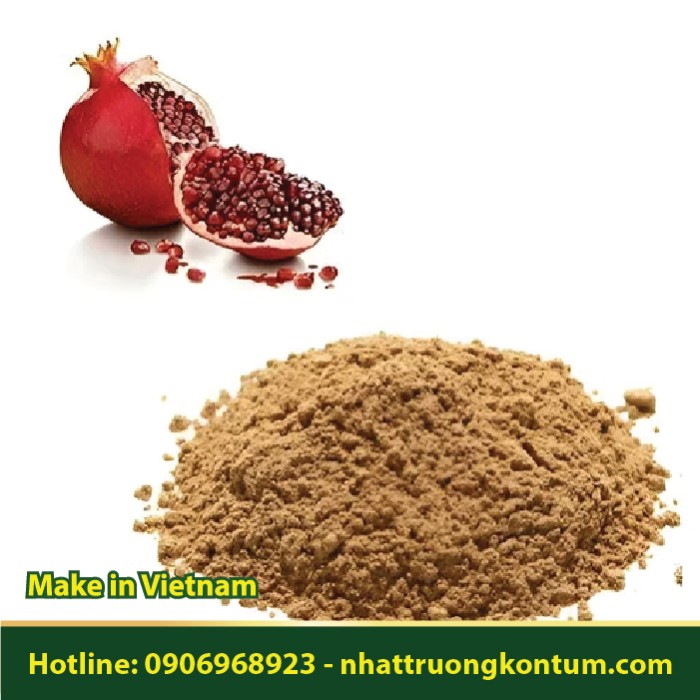 Bột Vỏ Lựu Khô - Punica granatum Powder - Túi 1kg